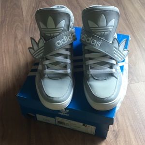 Women's Adidas Gray & White